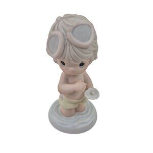 Precious Moments There Is No Greater Treasure Friend 1992 Porcelain Figurine